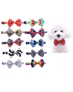 Cozymo Assorted Bowtie with Adjustable Collar Daily [50 Pack]