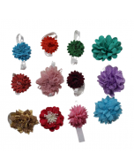 Mixed Pack Assorted Flower Ties [50 Pack]