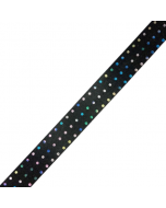 Fancy Finishes Ribbon, Confetti Dots (Black)