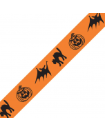 Fancy Finishes Halloween Ribbon, Spooky