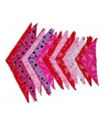 Cozymo Bandanas Assorted Valentine Patterns [72 Pack]