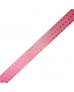 Fancy Finishes Ribbon, Confetti Dots (Pink)