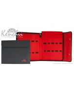 Kenchii Faux Leather 10 Shear Case Black